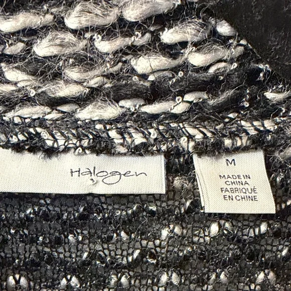 Halogen Monochrome Boucle Jacket - Picture 2 of 4